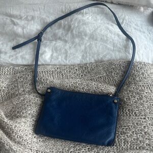 Sandro Blue Leather Crossbody Bag